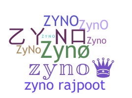 နာမ်မြောက်မည့်အမည် - Zyno