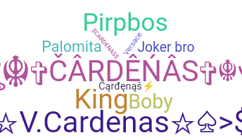 နာမ်မြောက်မည့်အမည် - Cardenas