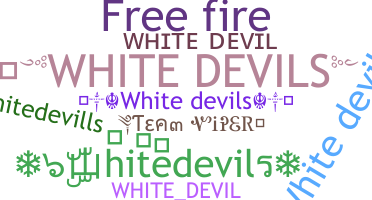 နာမ်မြောက်မည့်အမည် - whitedevils