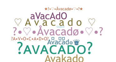 နာမ်မြောက်မည့်အမည် - avacado