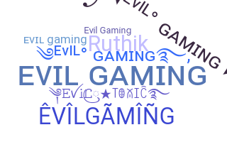 နာမ်မြောက်မည့်အမည် - EvilGaming