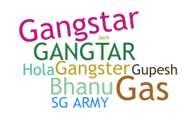 နာမ်မြောက်မည့်အမည် - Gangter