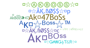 နာမ်မြောက်မည့်အမည် - AkBosS