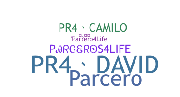နာမ်မြောက်မည့်အမည် - Parceros4Life