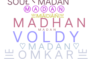 နာမ်မြောက်မည့်အမည် - Madan