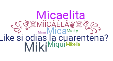 နာမ်မြောက်မည့်အမည် - Micaela
