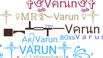 နာမ်မြောက်မည့်အမည် - Varun
