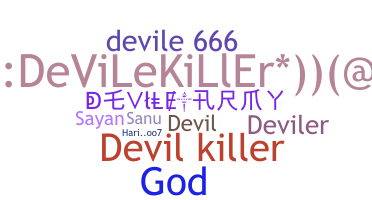 နာမ်မြောက်မည့်အမည် - Devile