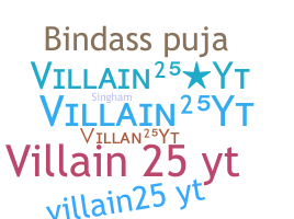 နာမ်မြောက်မည့်အမည် - Villain25yt