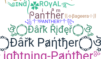 နာမ်မြောက်မည့်အမည် - Panther
