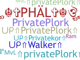 နာမ်မြောက်မည့်အမည် - Privateplork
