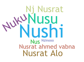 နာမ်မြောက်မည့်အမည် - Nusrat