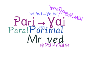 နာမ်မြောက်မည့်အမည် - Parimal