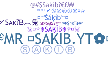 နာမ်မြောက်မည့်အမည် - Sakib