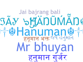 နာမ်မြောက်မည့်အမည် - Hanuman