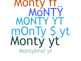 နာမ်မြောက်မည့်အမည် - MontyYT
