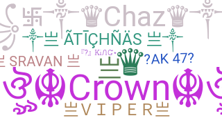 နာမ်မြောက်မည့်အမည် - Crown