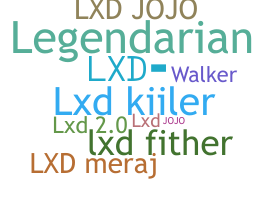 နာမ်မြောက်မည့်အမည် - LXD