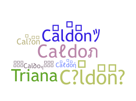 နာမ်မြောက်မည့်အမည် - Caldon