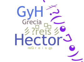 နာမ်မြောက်မည့်အမည် - Greis