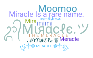 နာမ်မြောက်မည့်အမည် - Miracle