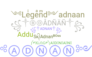နာမ်မြောက်မည့်အမည် - Adnan