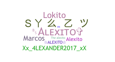 နာမ်မြောက်မည့်အမည် - ALEXITO