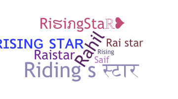 နာမ်မြောက်မည့်အမည် - RisingStar