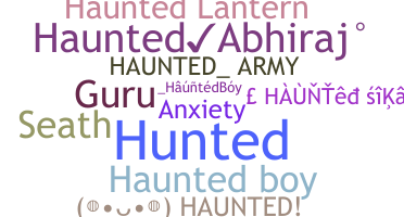 နာမ်မြောက်မည့်အမည် - Haunted