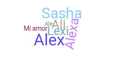 နာမ်မြောက်မည့်အမည် - Alexandra
