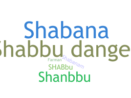 နာမ်မြောက်မည့်အမည် - Shabbu