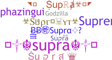 နာမ်မြောက်မည့်အမည် - Supra