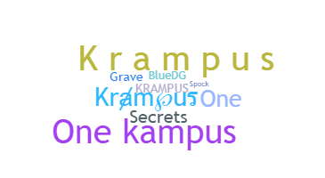 နာမ်မြောက်မည့်အမည် - Krampus
