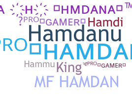 နာမ်မြောက်မည့်အမည် - Hamdan