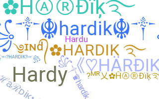 နာမ်မြောက်မည့်အမည် - Hardik