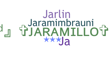နာမ်မြောက်မည့်အမည် - Jaramillo