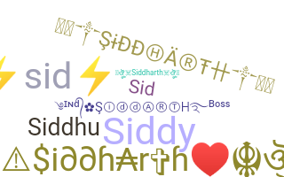 နာမ်မြောက်မည့်အမည် - Siddharth