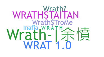 နာမ်မြောက်မည့်အမည် - Wrath