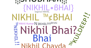 နာမ်မြောက်မည့်အမည် - Nikhilbhai