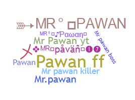 နာမ်မြောက်မည့်အမည် - MRPAWAN