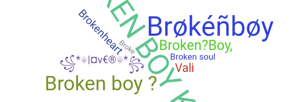 နာမ်မြောက်မည့်အမည် - brokenboy