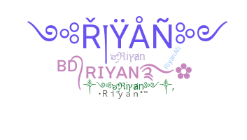 နာမ်မြောက်မည့်အမည် - Riyan