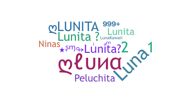 နာမ်မြောက်မည့်အမည် - lunita