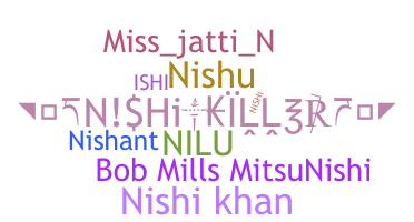 နာမ်မြောက်မည့်အမည် - Nishi