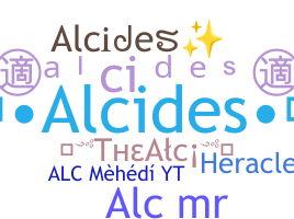 နာမ်မြောက်မည့်အမည် - Alcides