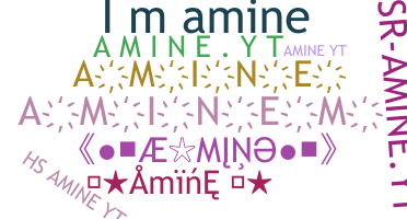 နာမ်မြောက်မည့်အမည် - Amine