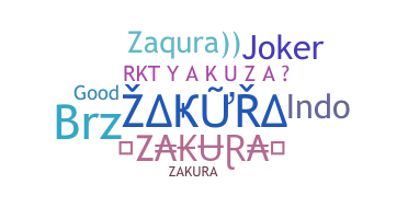 နာမ်မြောက်မည့်အမည် - Zakura
