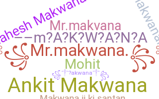 နာမ်မြောက်မည့်အမည် - Makwana