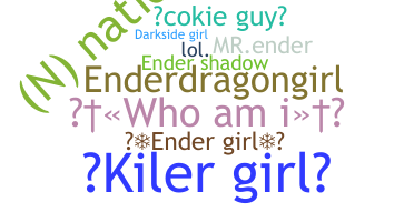 နာမ်မြောက်မည့်အမည် - EnderGirl