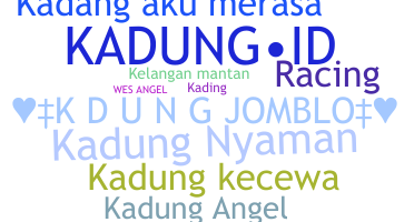 နာမ်မြောက်မည့်အမည် - Kadung